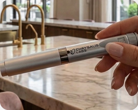 Customer photo of a Klow Blend vial